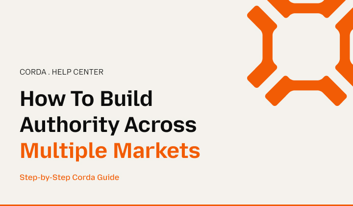 How To Build Authority Across Multiple Markets
