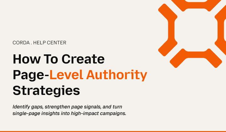 How To Create Page-Level Authority Strategies